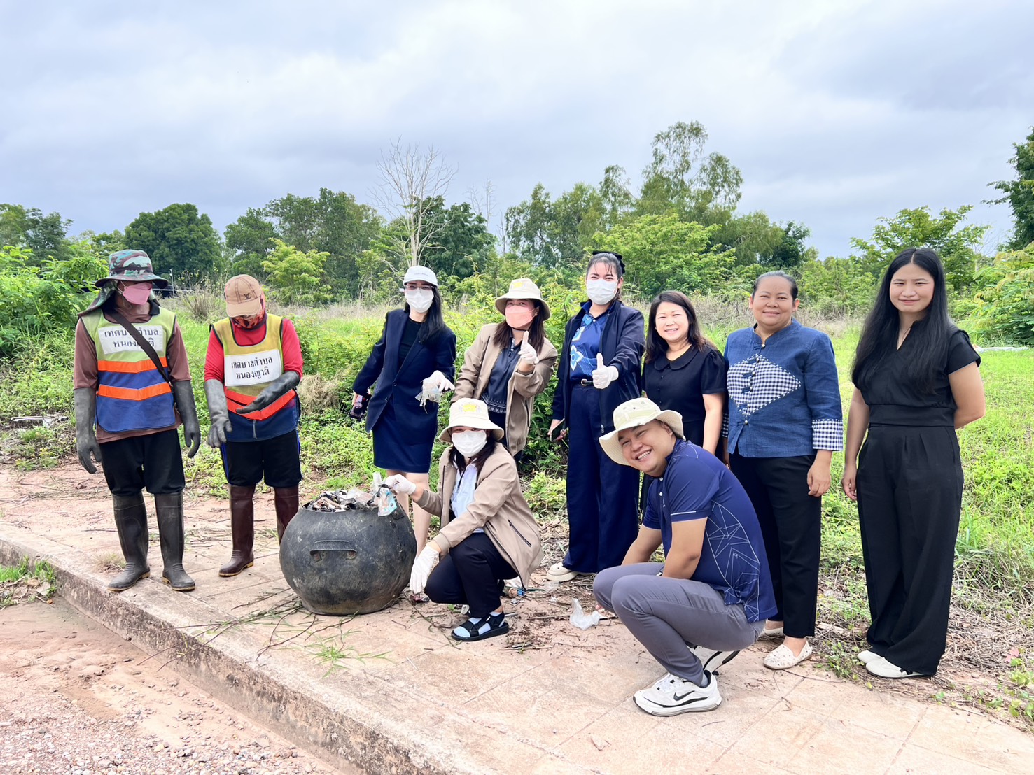 เทศบาลตำบลหนองญาติ เตรียมการรับเสด็จฯ สมเด็จพระเจ้าน้องนางเธอ เจ้าฟ้าจุฬาภรณวลัยลักษณ์ อัครราชกุมารี กรมพระศรีสวางควัฒน วรขัตติยราชนารี ในวันพุธที่ 20 พฤษภาคม 2569